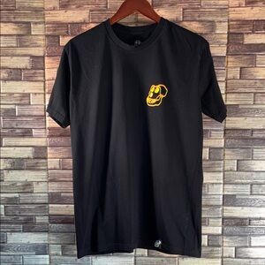 EUC Bored Ape Yacht Club BAYC Holographic Graphic T Shirt Large BLACK 2021